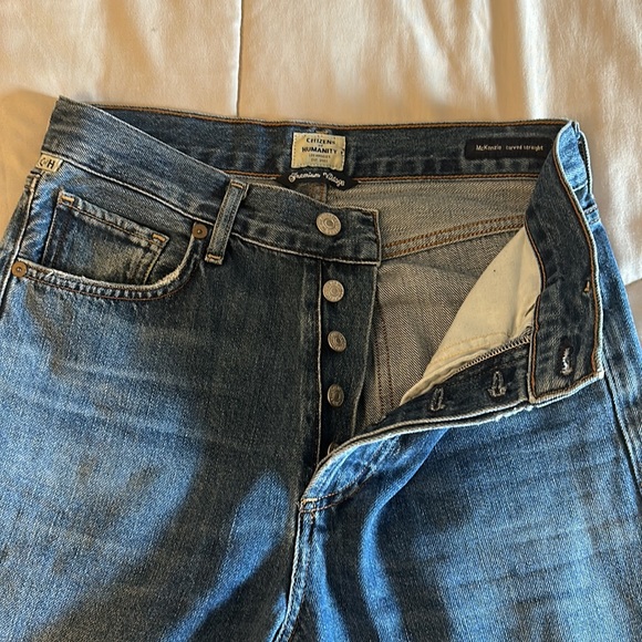 Citizens of Humanity, McKenzie Curved Straight Jeans size 23 - Picture 10 of 17